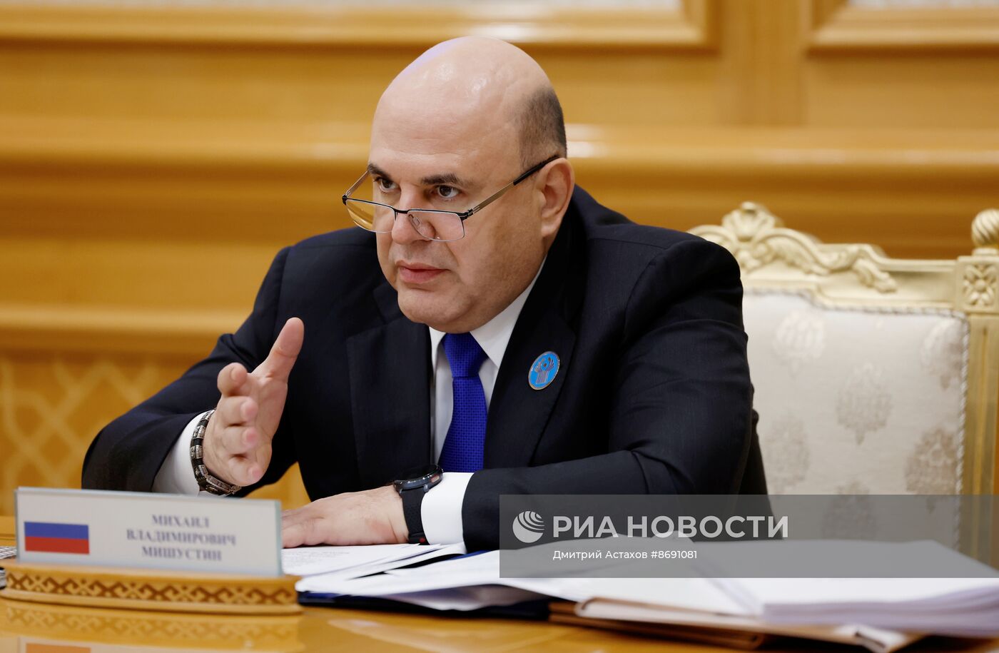 Визит премьер-министра РФ М. Мишустина в Туркменистан