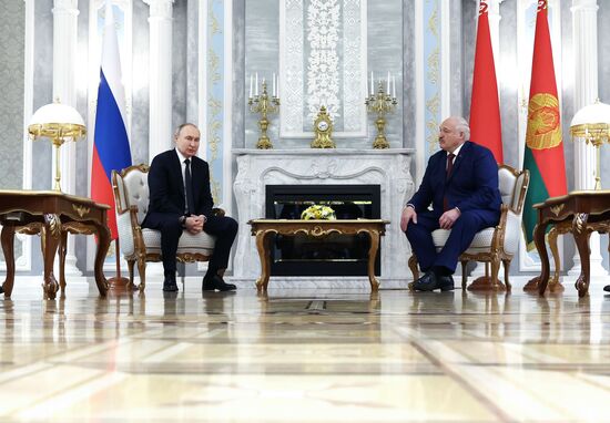 Рабочий визит президента Владимира Путина в Белоруссию. День второй