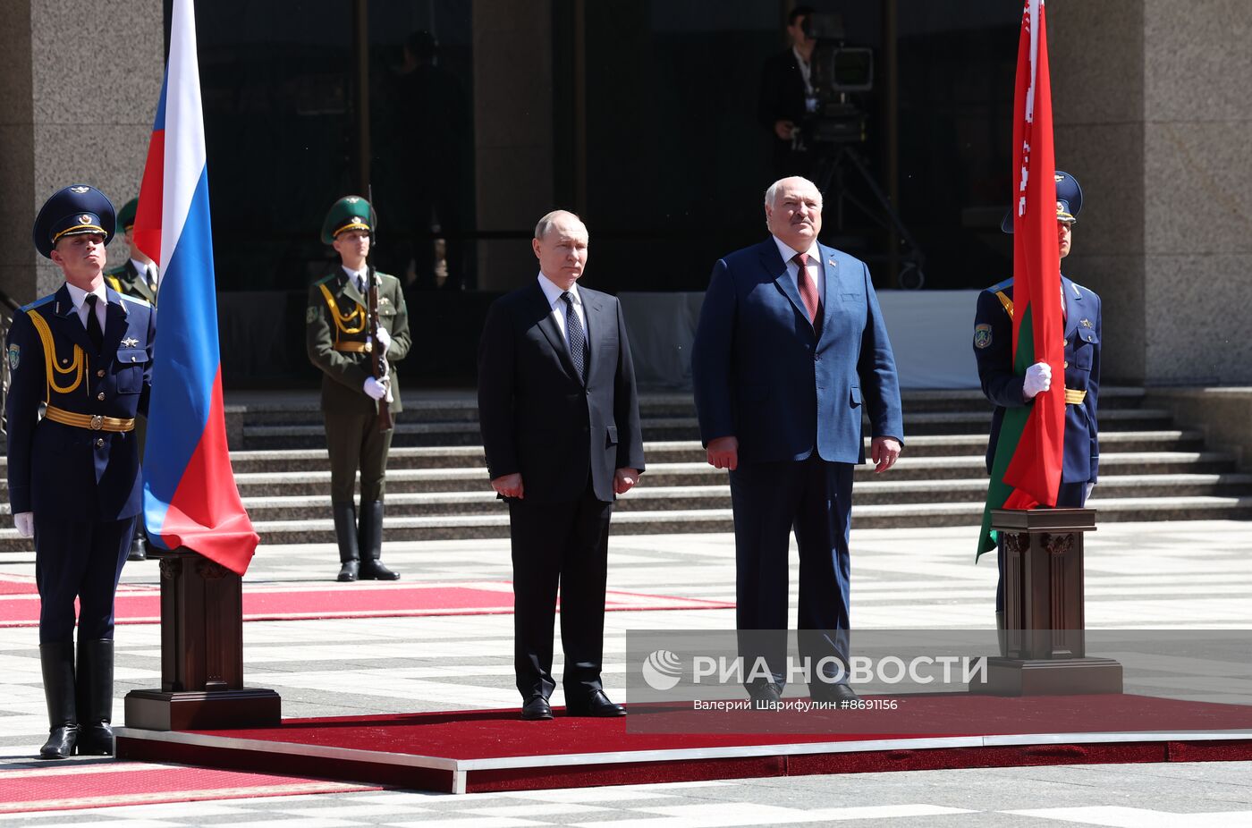 Рабочий визит президента Владимира Путина в Белоруссию. День второй