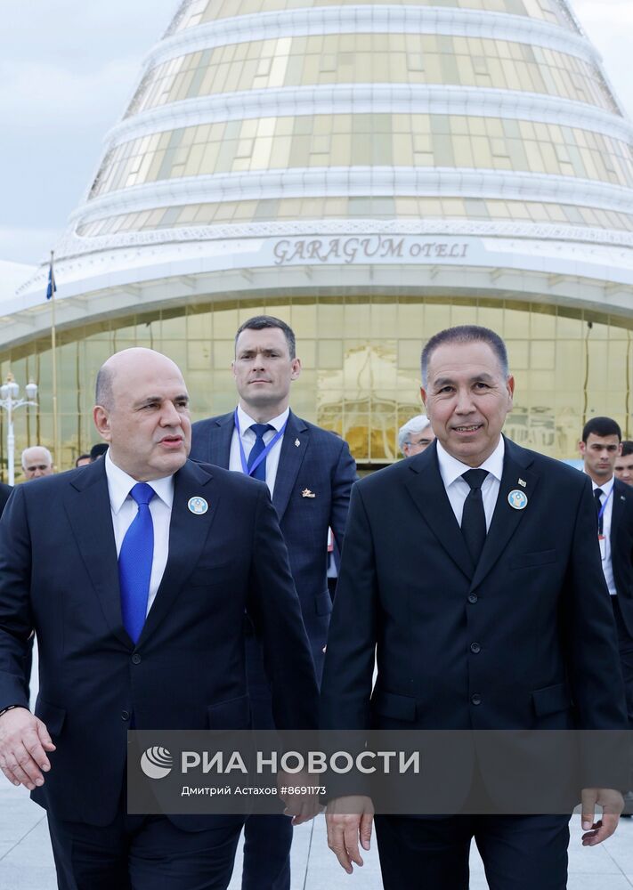 Визит премьер-министра РФ М. Мишустина в Туркменистан