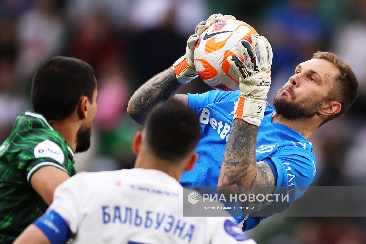 Футбол. РПЛ. Матч "Краснодар" - "Динамо"