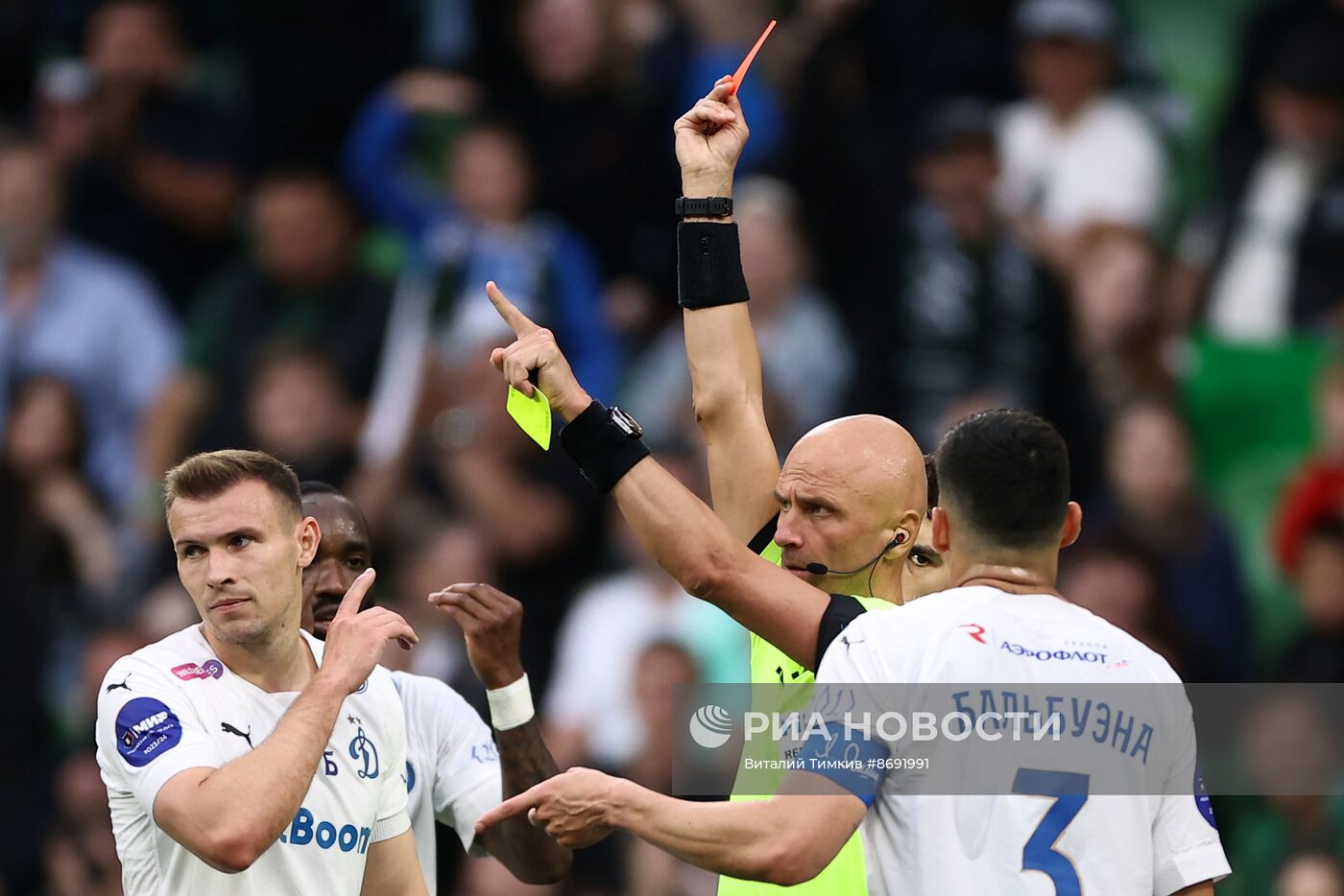 Футбол. РПЛ. Матч "Краснодар" - "Динамо"