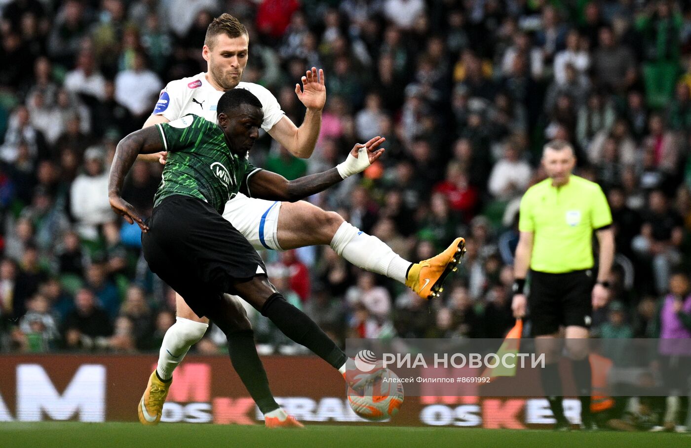 Футбол. РПЛ. Матч "Краснодар" - "Динамо"