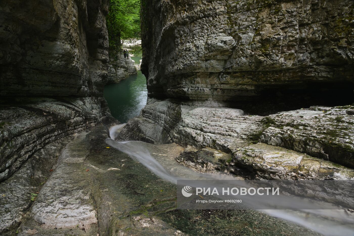 Агурское ущелье в Краснодарском крае