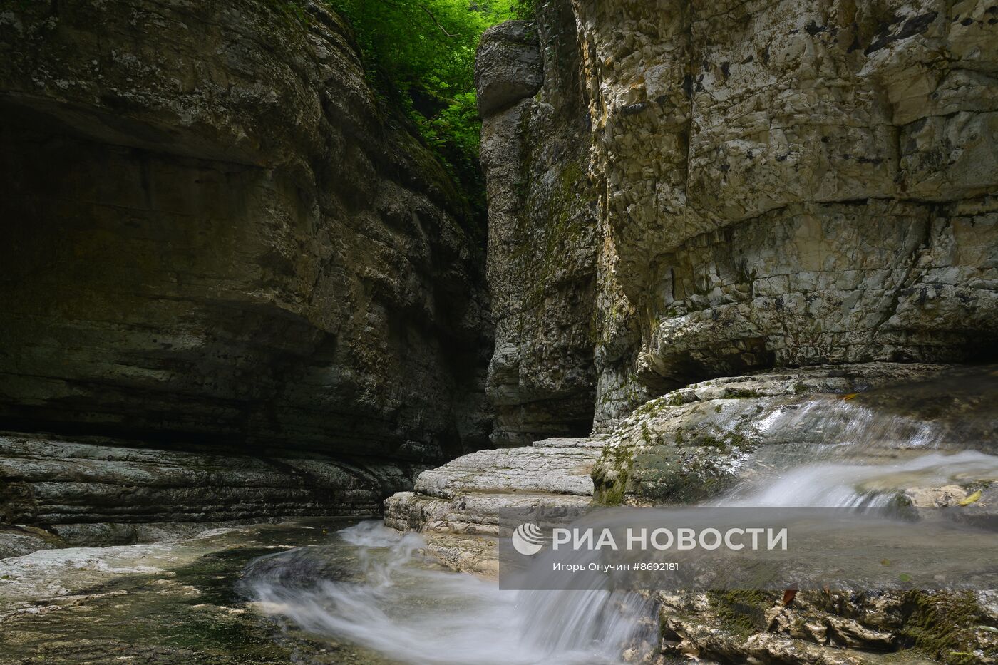 Агурское ущелье в Краснодарском крае