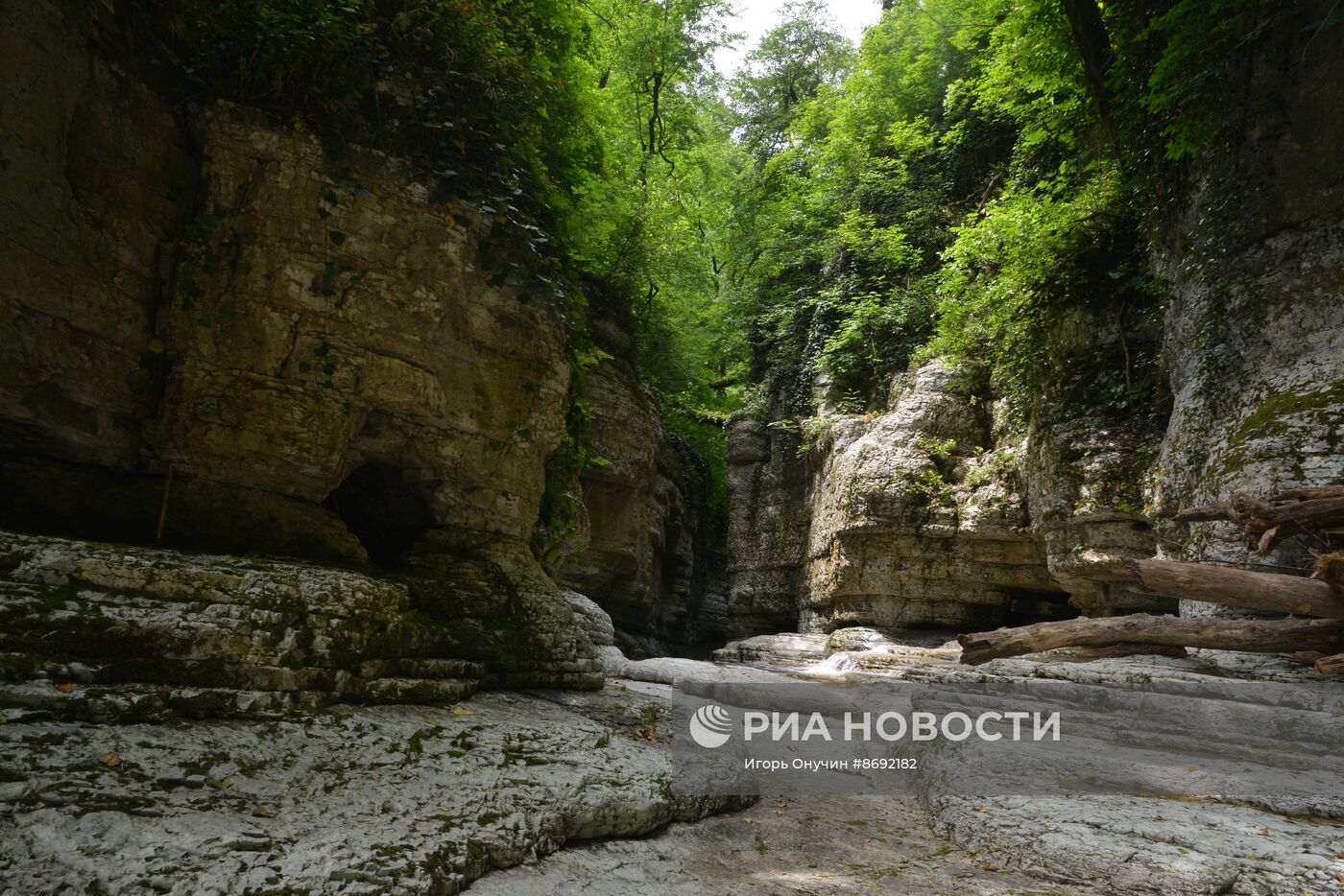 Агурское ущелье в Краснодарском крае