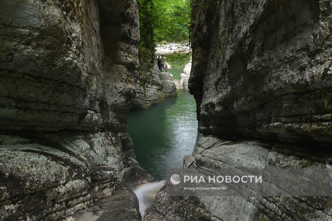 Агурское ущелье в Краснодарском крае