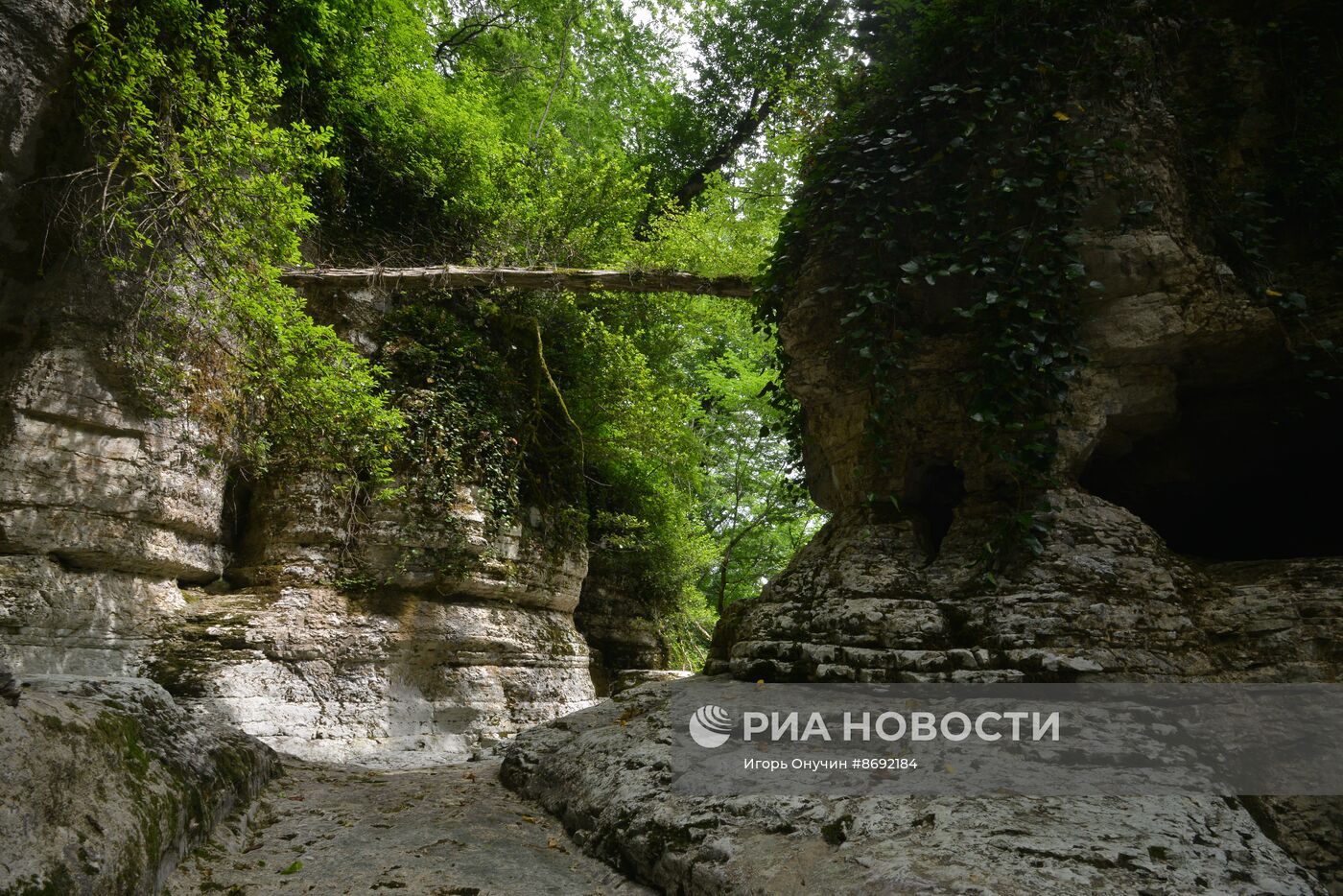 Агурское ущелье в Краснодарском крае