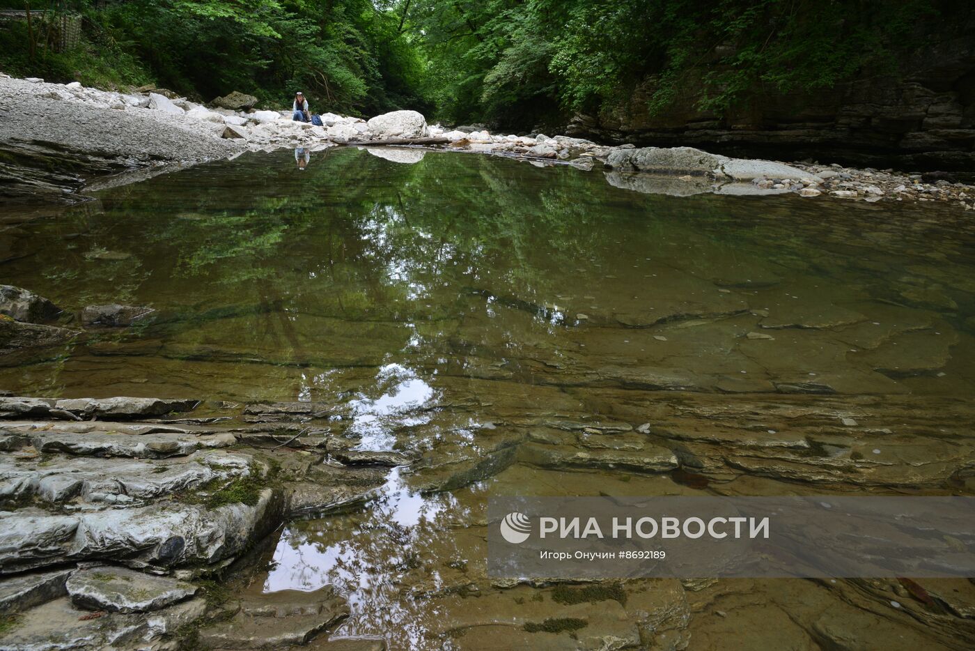 Агурское ущелье в Краснодарском крае