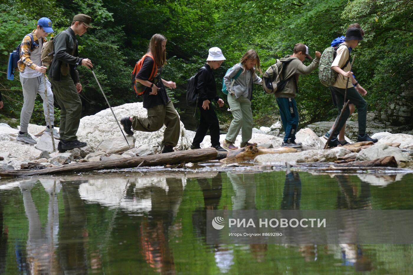 Агурское ущелье в Краснодарском крае