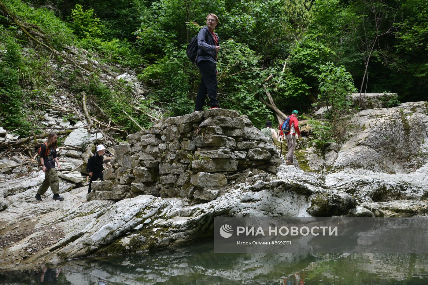 Агурское ущелье в Краснодарском крае