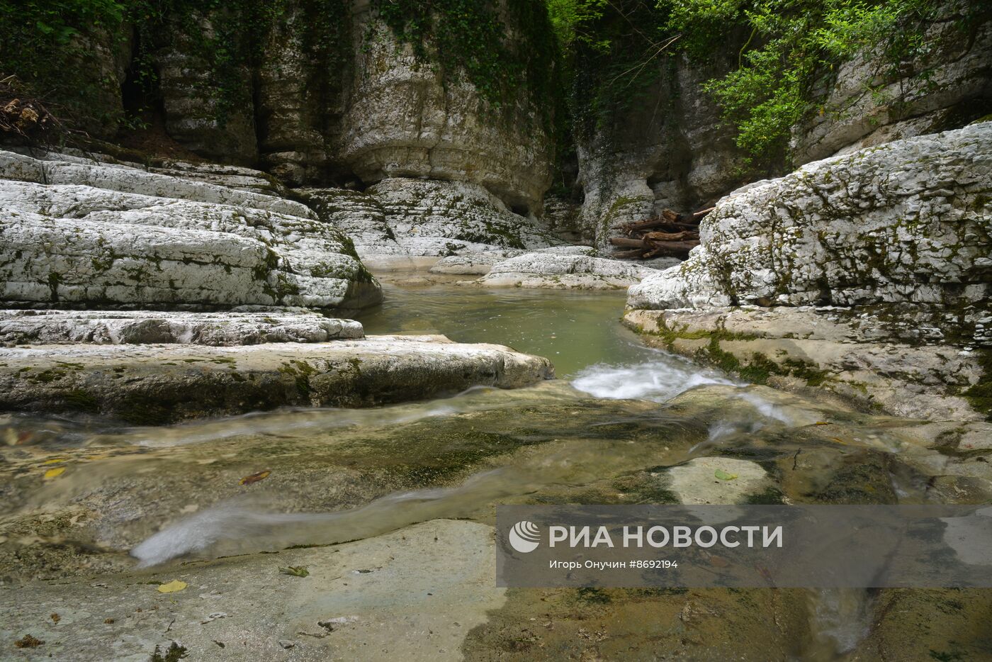 Агурское ущелье в Краснодарском крае