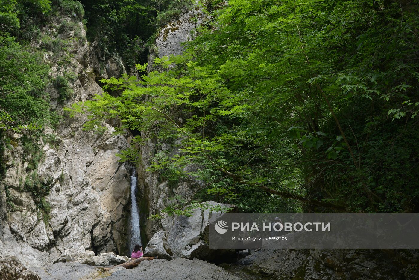 Агурское ущелье в Краснодарском крае