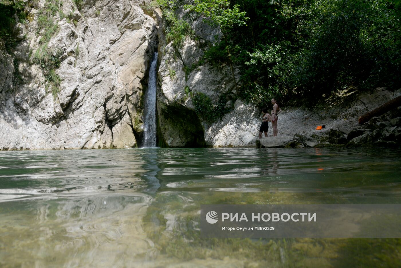 Агурское ущелье в Краснодарском крае