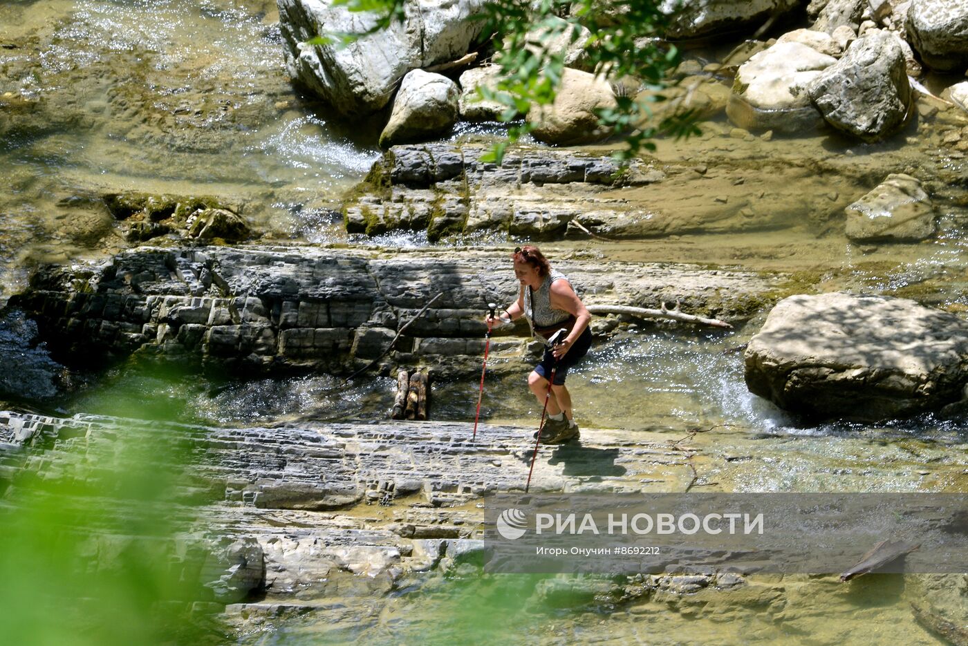 Агурское ущелье в Краснодарском крае