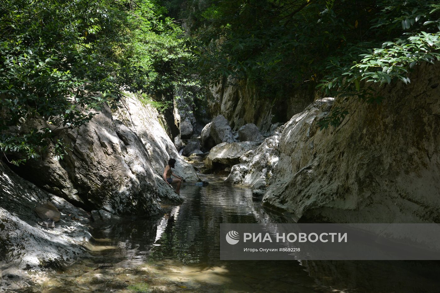 Агурское ущелье в Краснодарском крае