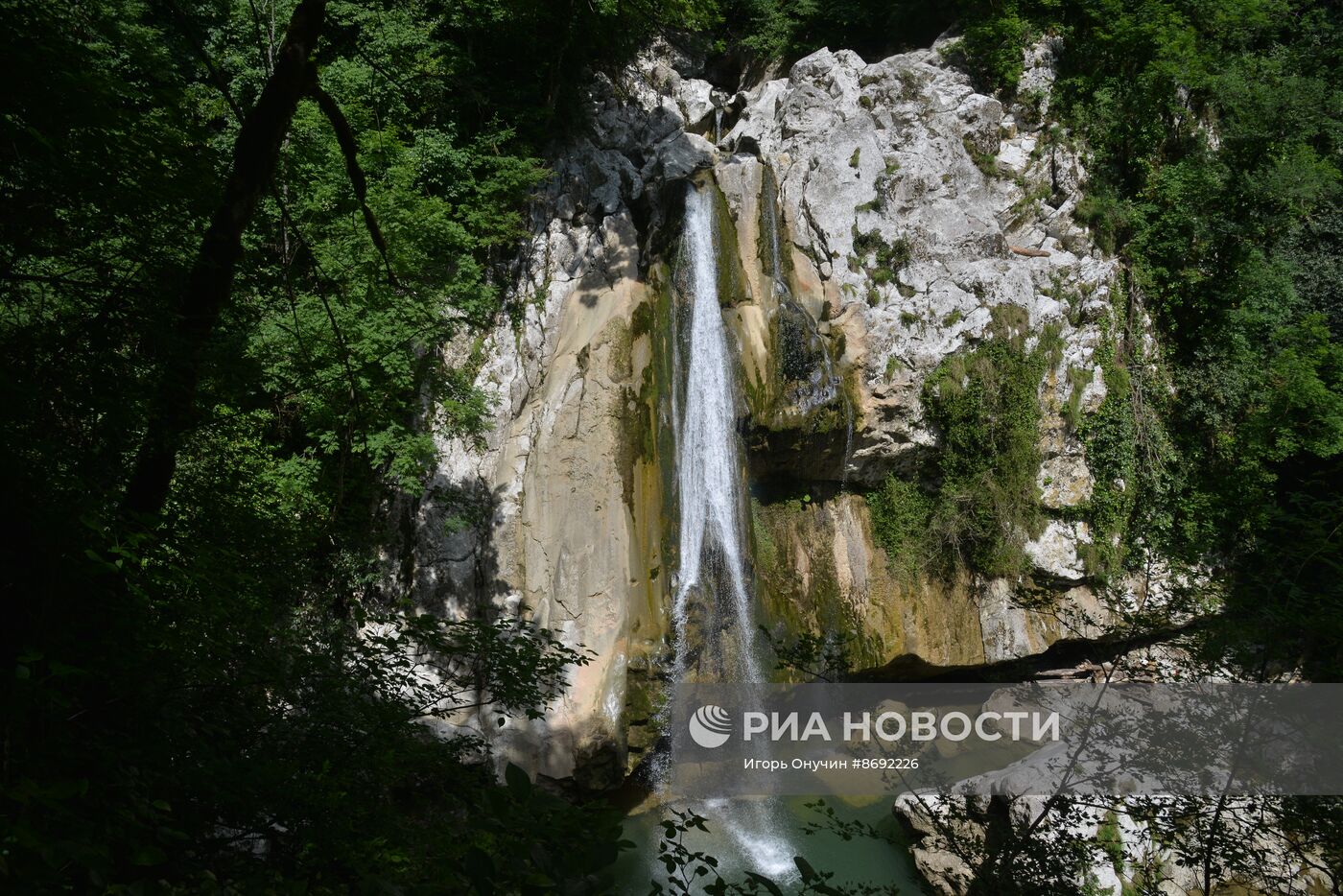 Агурское ущелье в Краснодарском крае