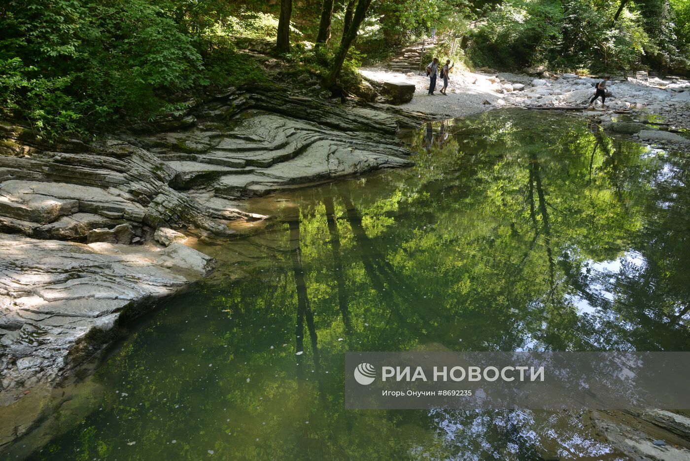 Агурское ущелье в Краснодарском крае