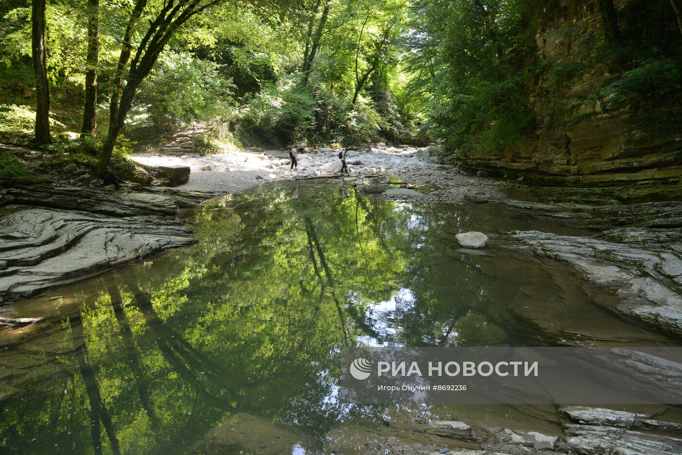 Агурское ущелье в Краснодарском крае