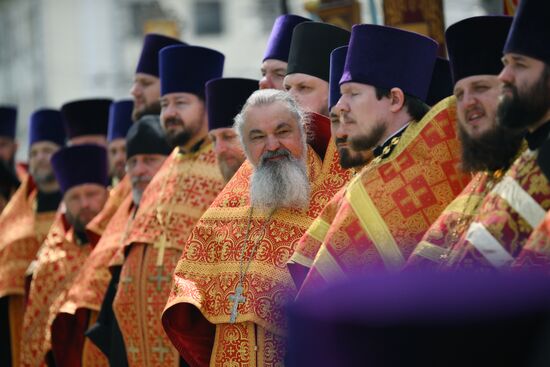 Крестный ход в честь Дня славянской письменности и культуры в Новосибирске