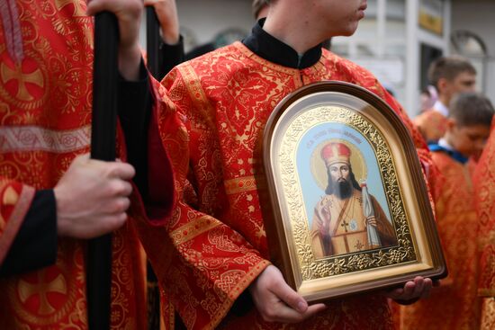 Крестный ход в честь Дня славянской письменности и культуры в Новосибирске