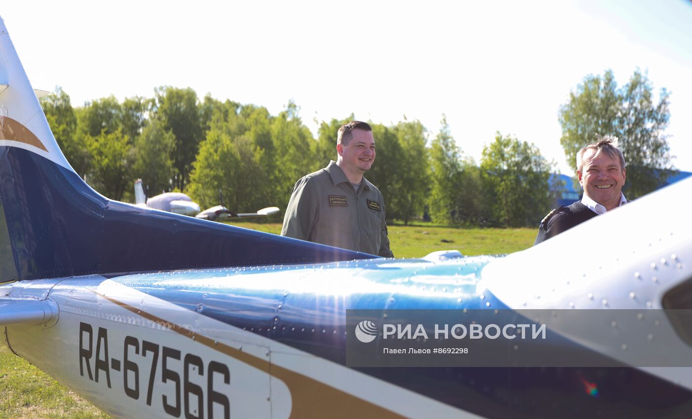 Профилактика лесных пожаров авиалесоохраной в Московской области