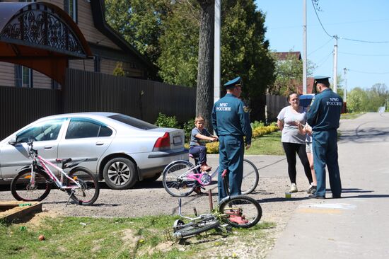 Профилактика лесных пожаров авиалесоохраной в Московской области