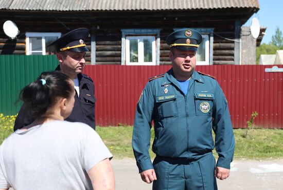 Профилактика лесных пожаров авиалесоохраной в Московской области