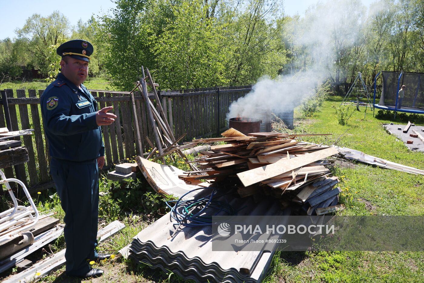 Профилактика лесных пожаров авиалесоохраной в Московской области