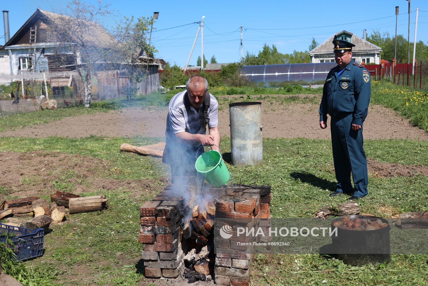 Профилактика лесных пожаров авиалесоохраной в Московской области