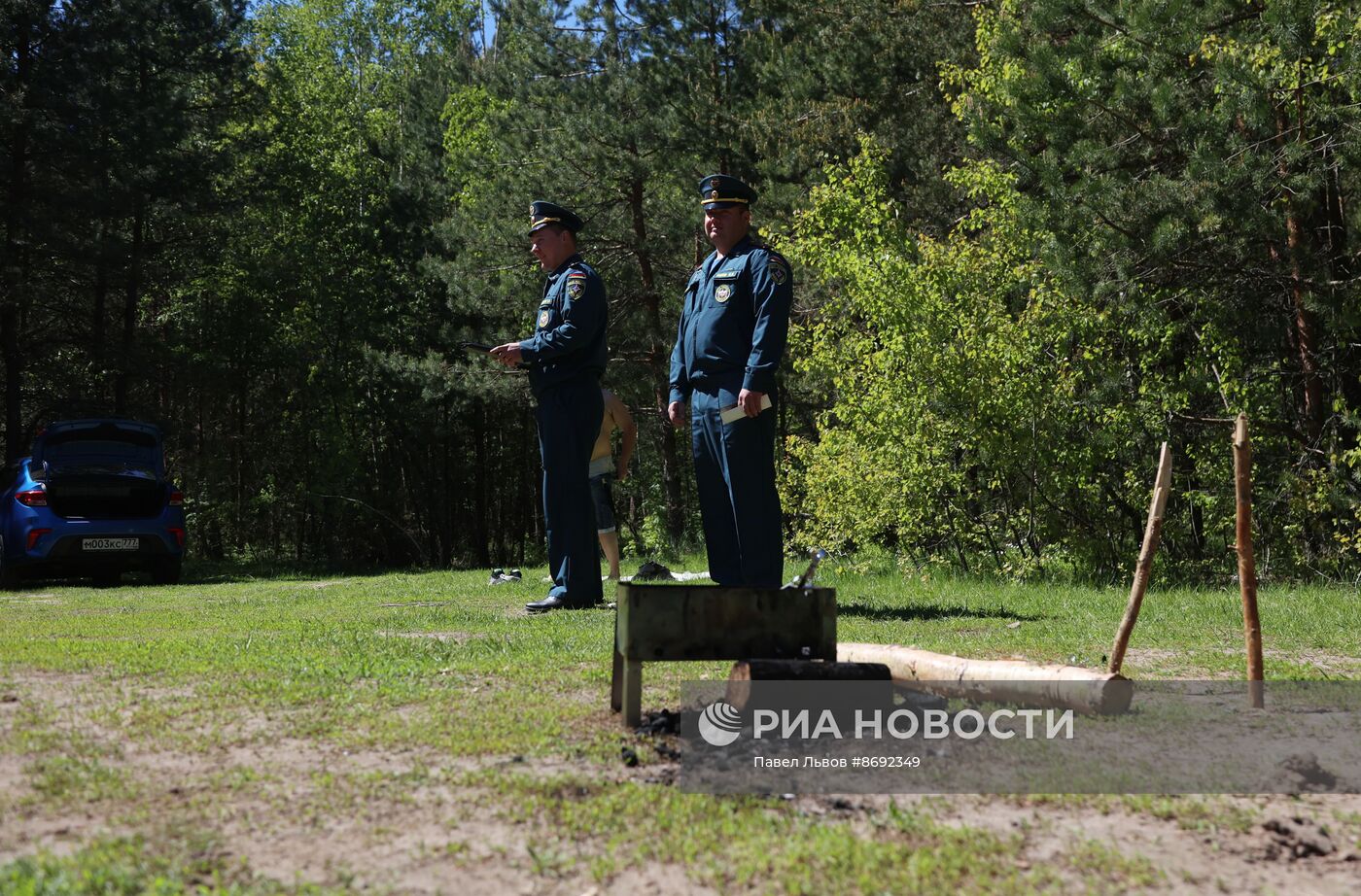 Профилактика лесных пожаров авиалесоохраной в Московской области