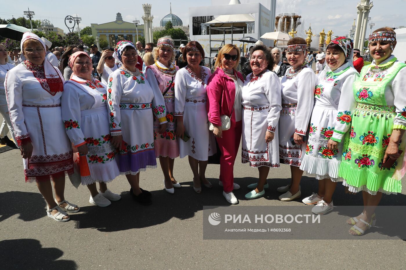 Выставка "Россия". Национальный праздник "Пеледыш пайрем"