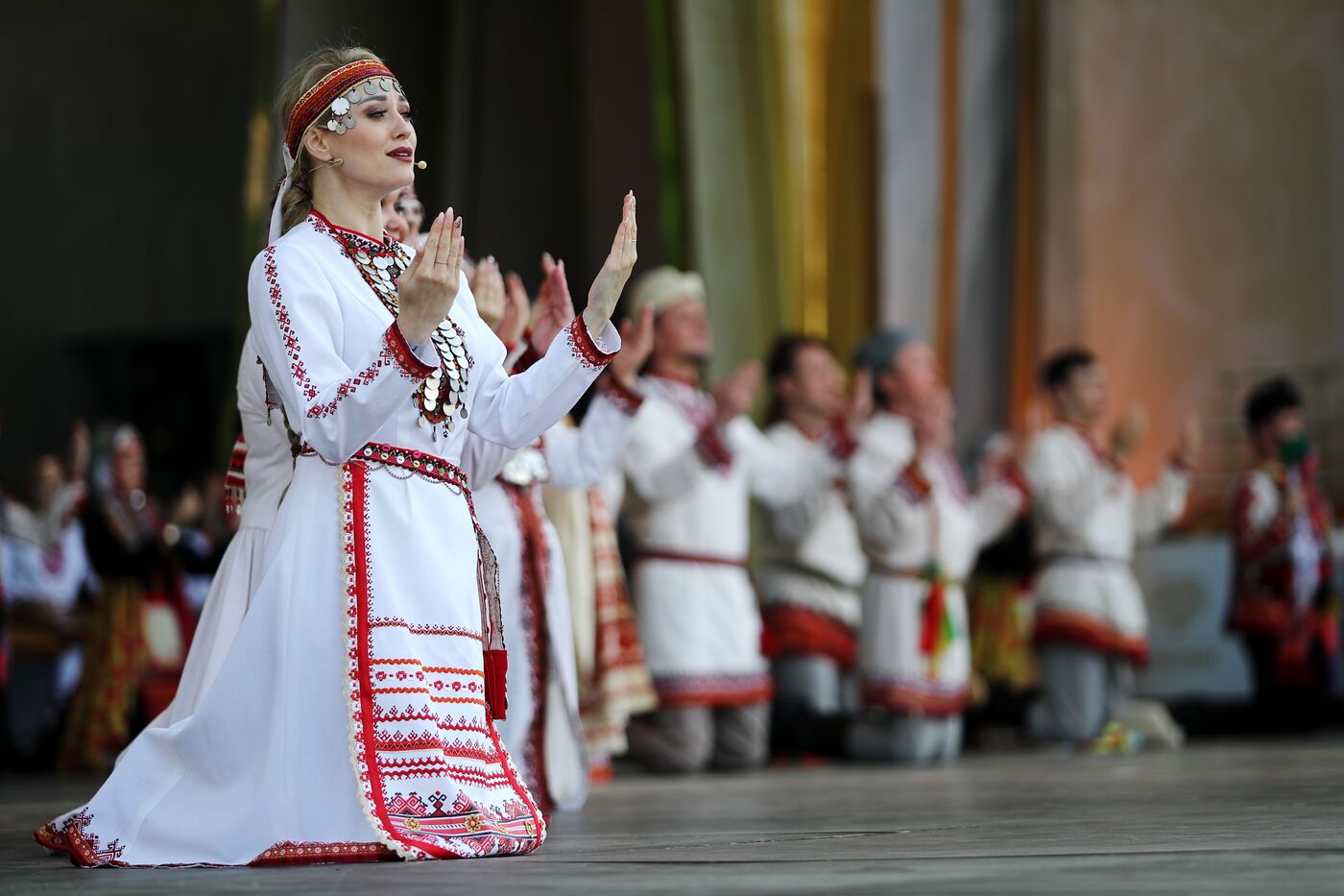 Выставка "Россия". Национальный праздник "Пеледыш пайрем"