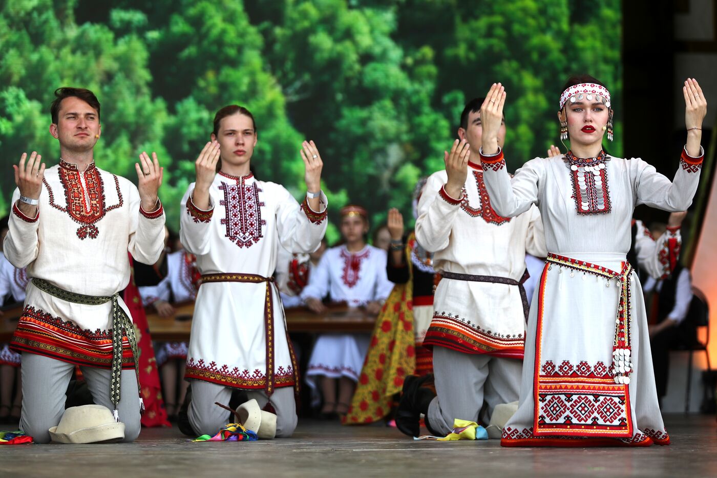 Выставка "Россия". Национальный праздник "Пеледыш пайрем"