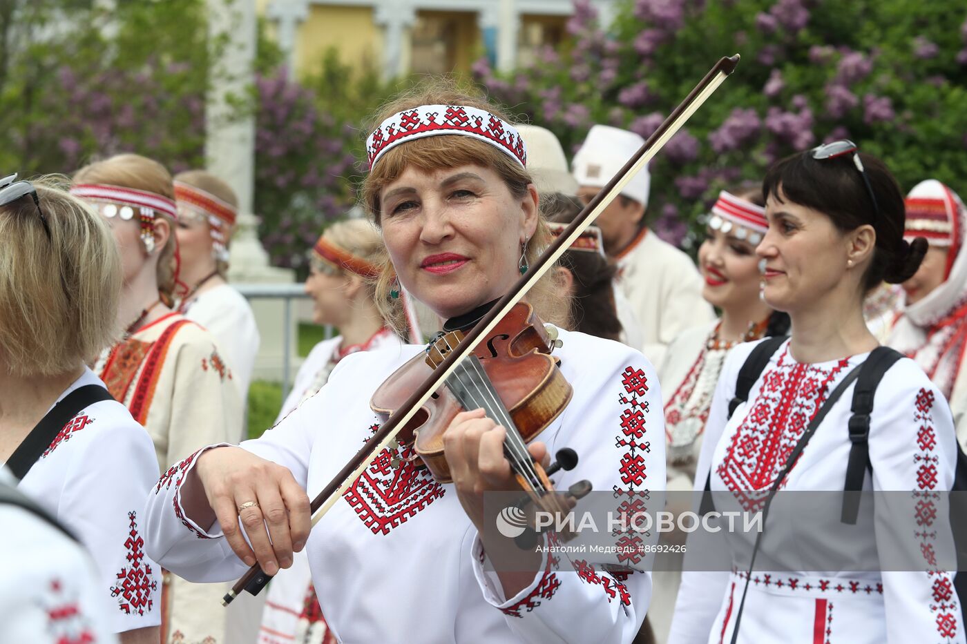 Выставка "Россия". Национальный праздник "Пеледыш пайрем"