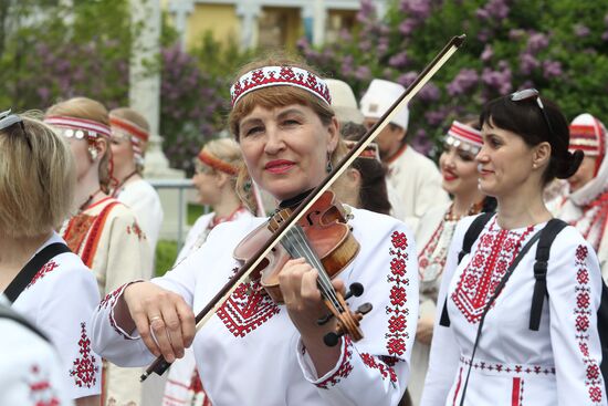 Выставка "Россия". Национальный праздник "Пеледыш пайрем"