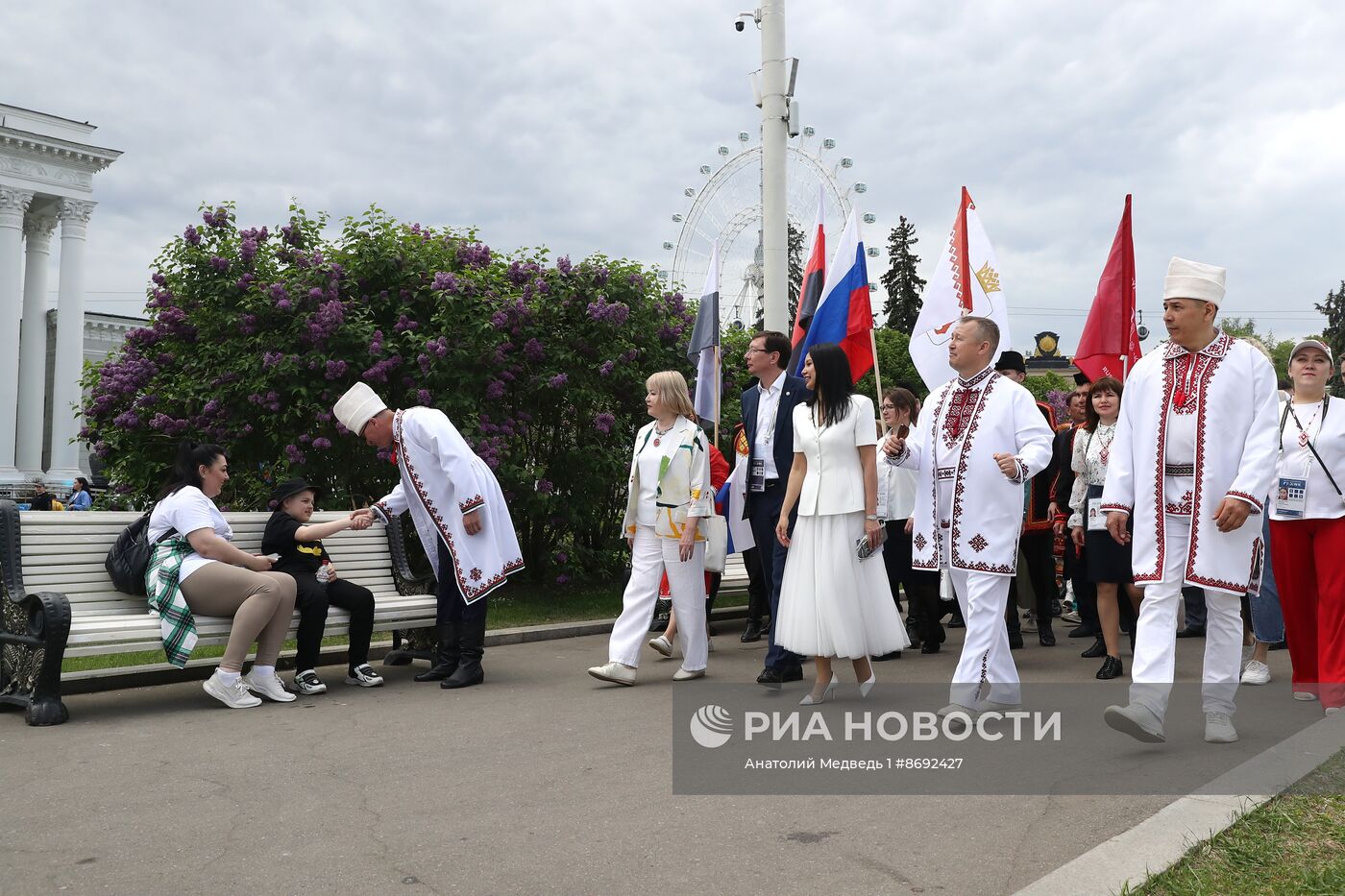 Выставка "Россия". Национальный праздник "Пеледыш пайрем"