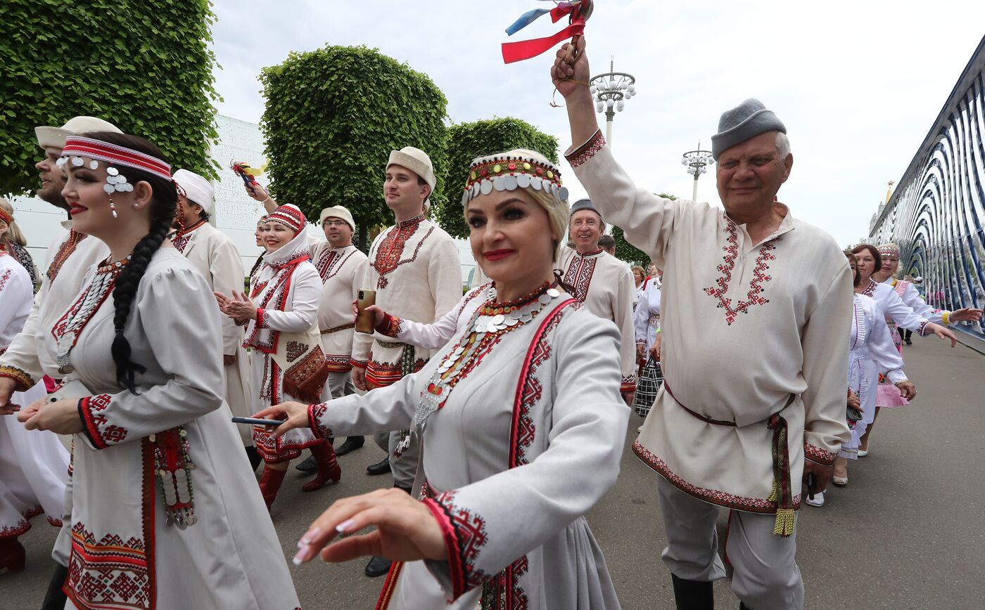 Выставка "Россия". Национальный праздник "Пеледыш пайрем"