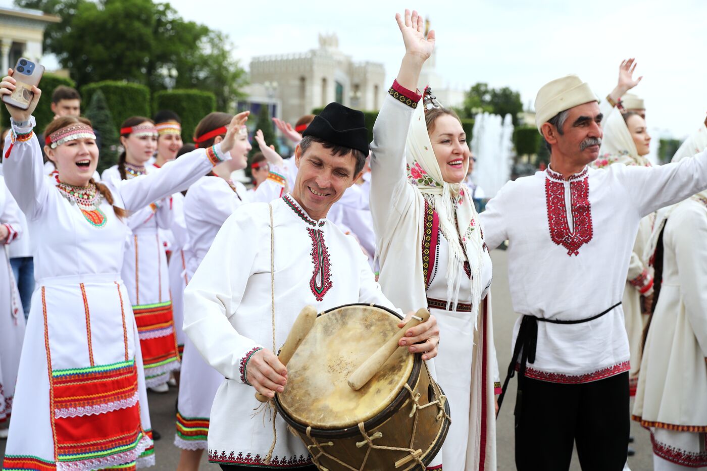 Выставка "Россия". Национальный праздник "Пеледыш пайрем"