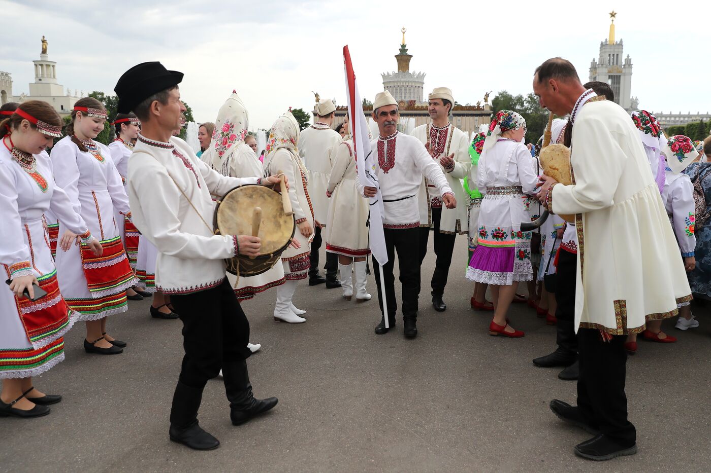 Выставка "Россия". Национальный праздник "Пеледыш пайрем"