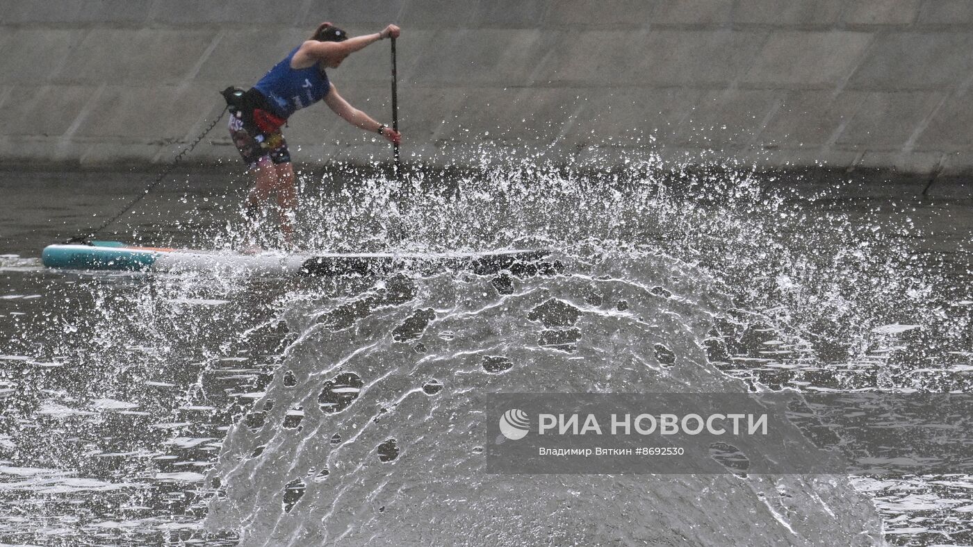 Сап-регата "Москва на волне. Рыбная неделя"
