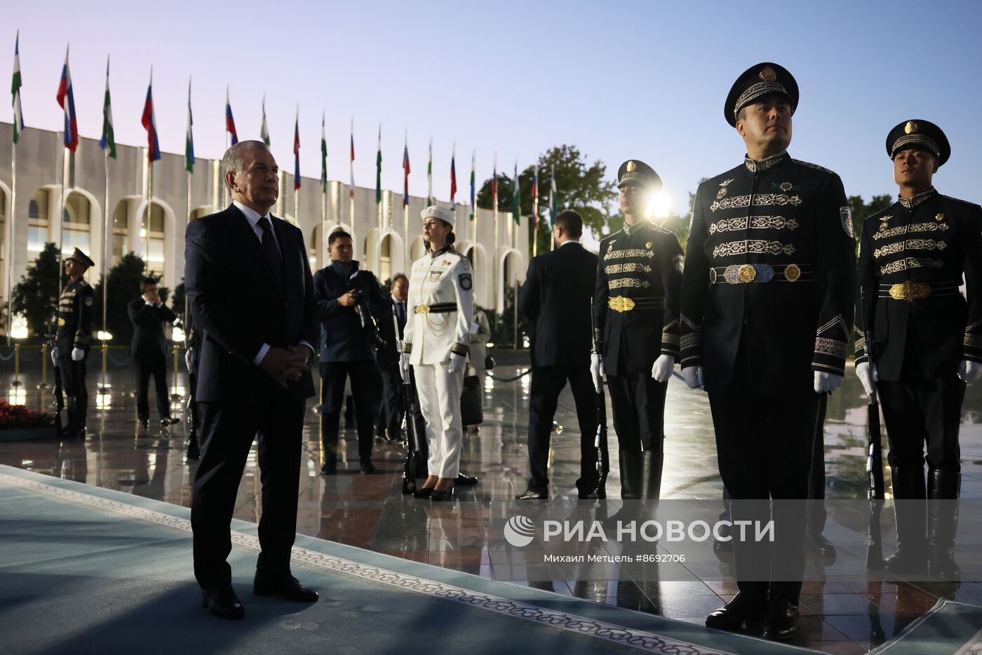 Рабочий визит президента Владимира Путина в Узбекистан