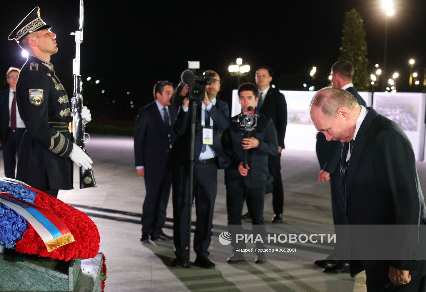 Рабочий визит президента Владимира Путина в Узбекистан