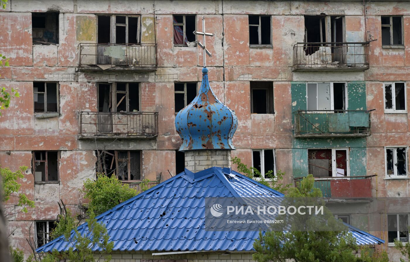 Освобожденный поселок Тошковка в ЛНР