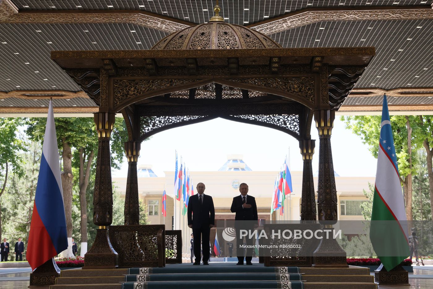 Рабочий визит президента Владимира Путина в Узбекистан. День второй