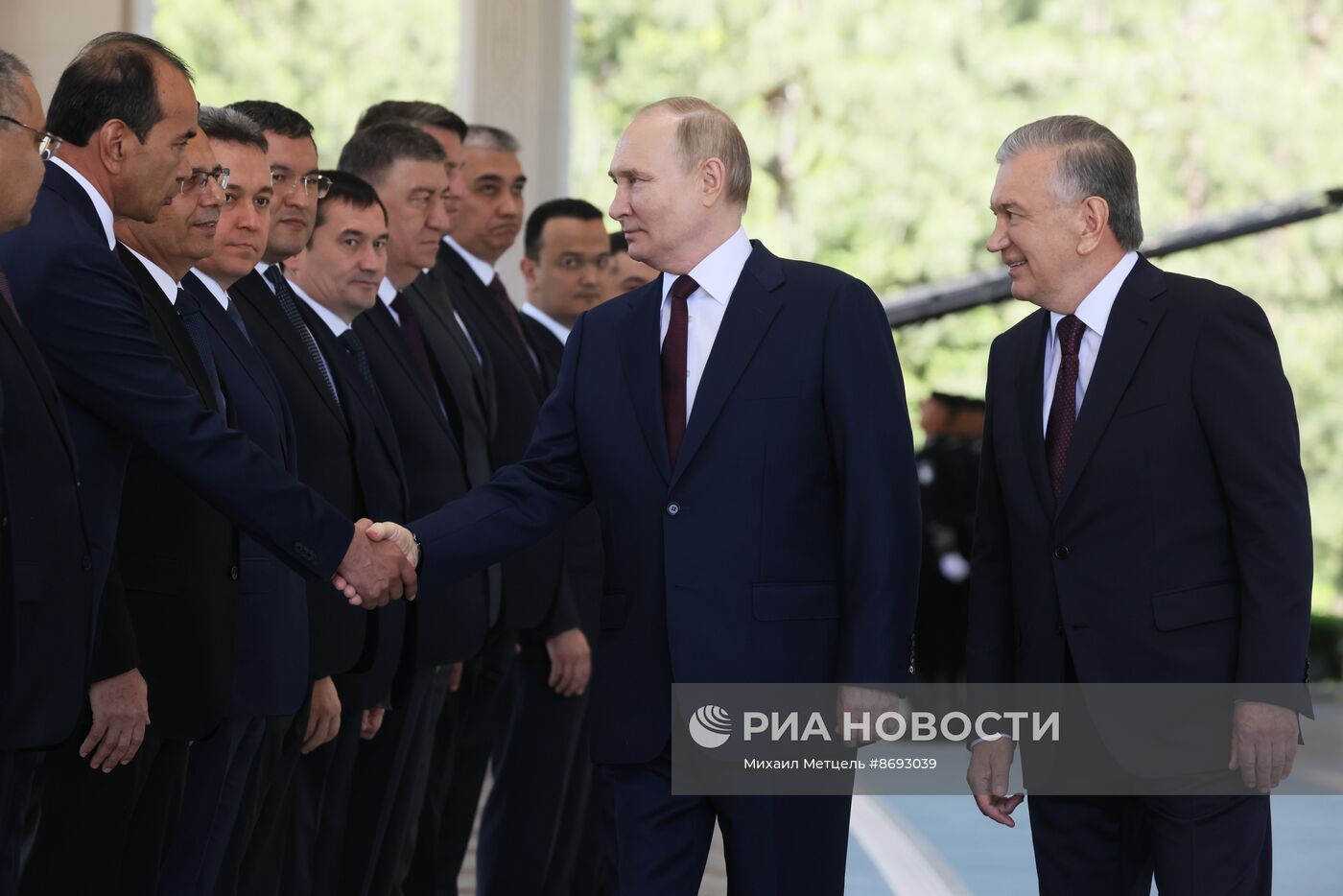Рабочий визит президента Владимира Путина в Узбекистан. День второй