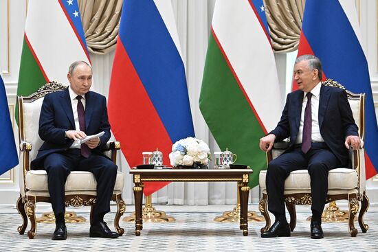 Рабочий визит президента Владимира Путина в Узбекистан. День второй