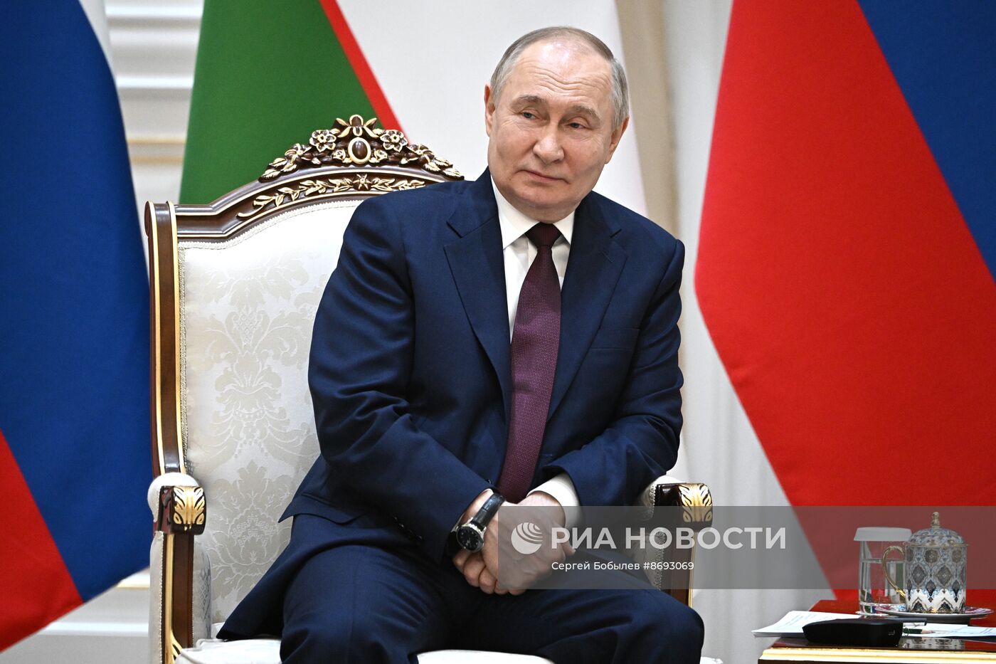Рабочий визит президента Владимира Путина в Узбекистан. День второй