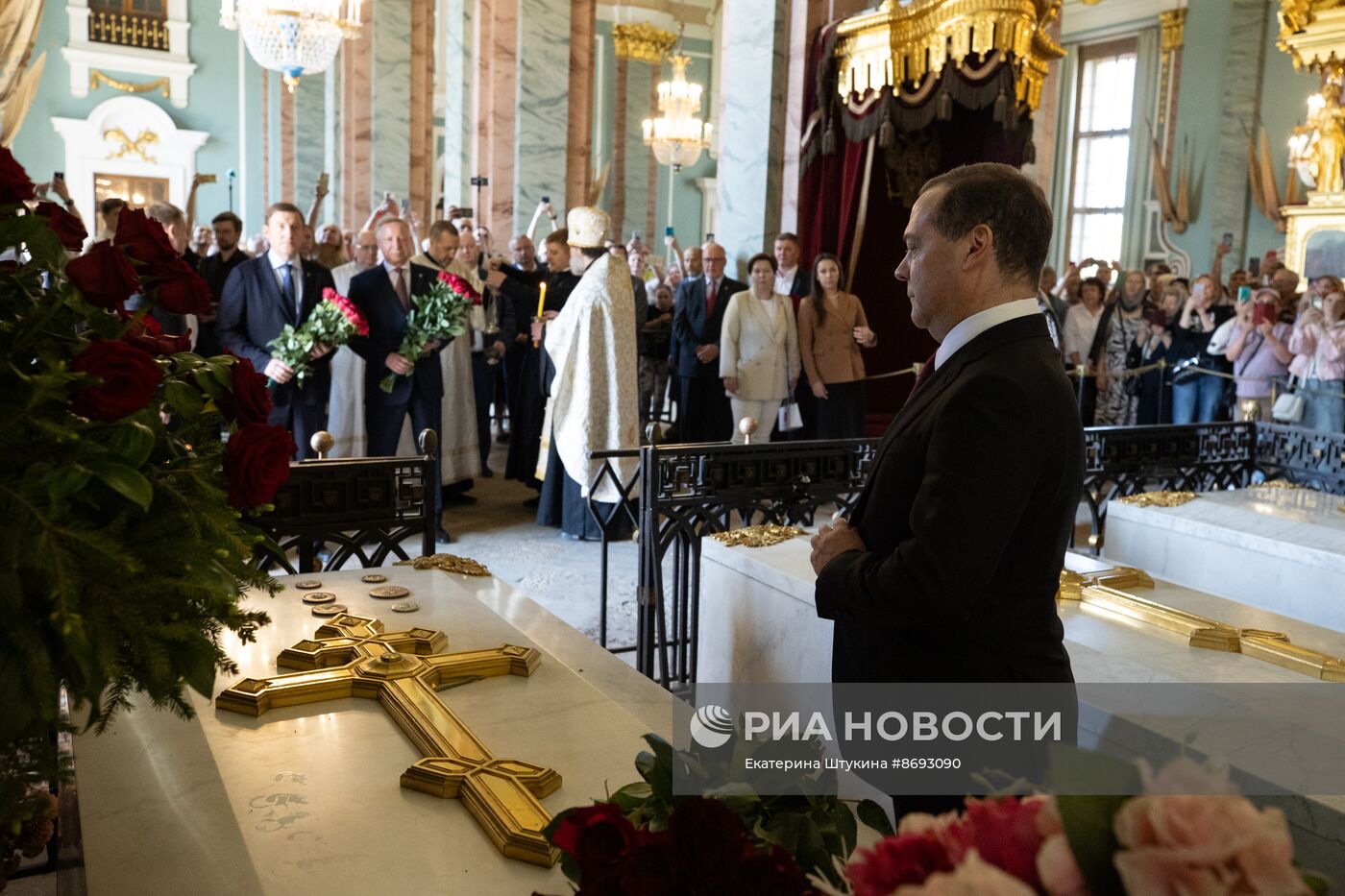Рабочая поездка заместителя председателя Совбеза РФ Д. Медведева в Северо-Западный федеральный округ
