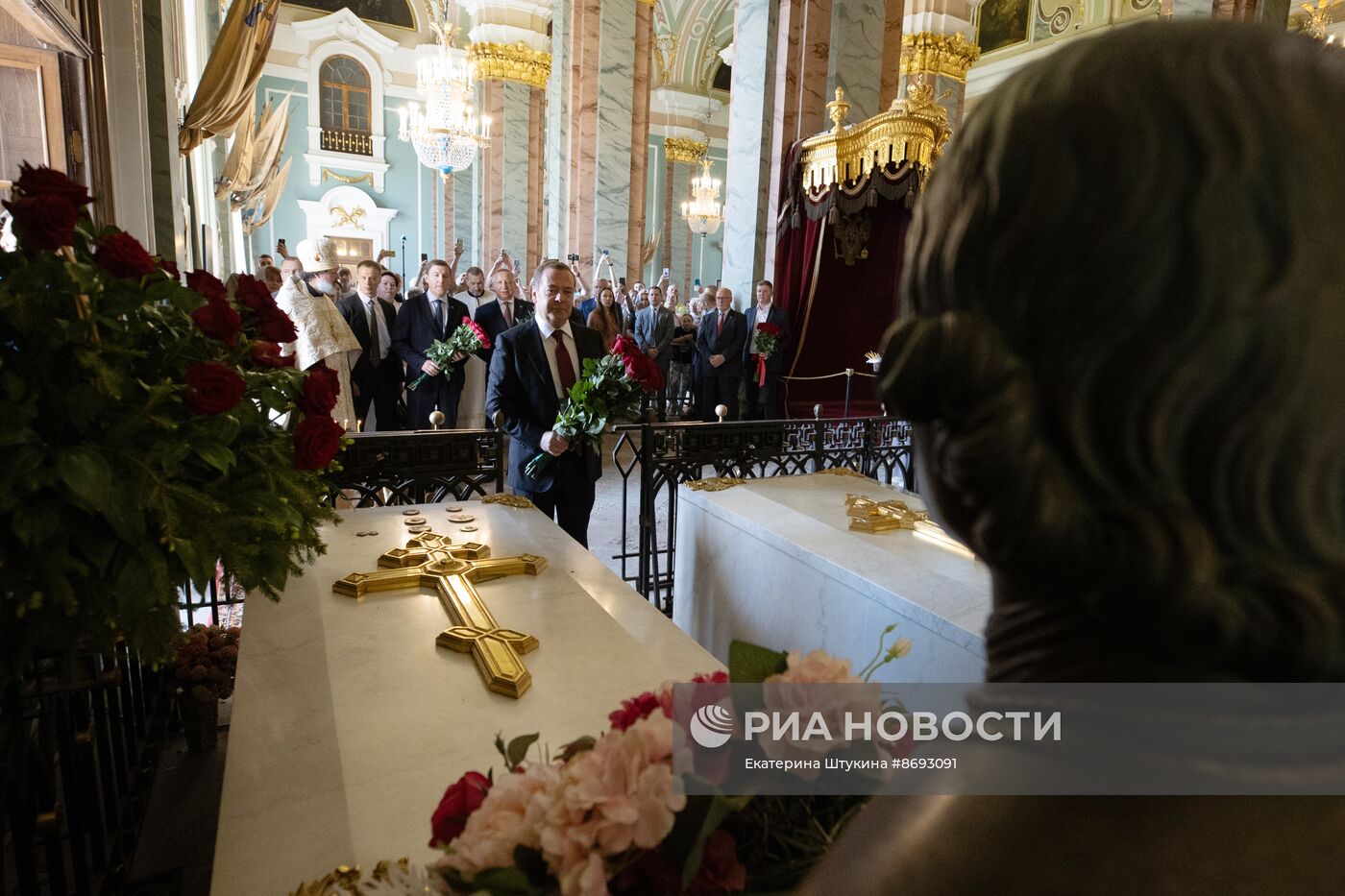 Рабочая поездка заместителя председателя Совбеза РФ Д. Медведева в Северо-Западный федеральный округ